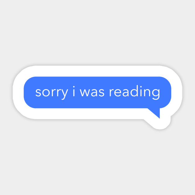 sorry i was reading Sticker by ExpressiveThreads